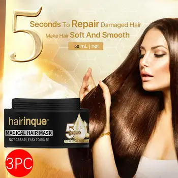 

50g Magical treatment mask 5seconds Repairs damage restore soft hair for all hair types keratin Hair&Scalp Treatment FD