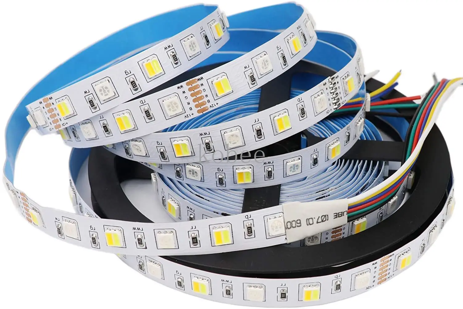 Светодиодная лента 5050 DC12 в 60 светодиодов/м гибкая светодиодсветильник 4 1 5 RGB CCT CW