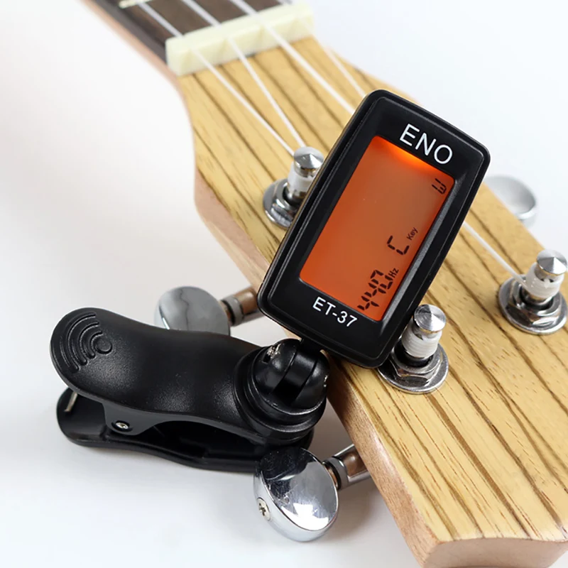 

Chromatic Clip-On Digital Tuner Guitar Accessories For Acoustic Electric Guitar Bass Violin Ukulele Guitar Tuner
