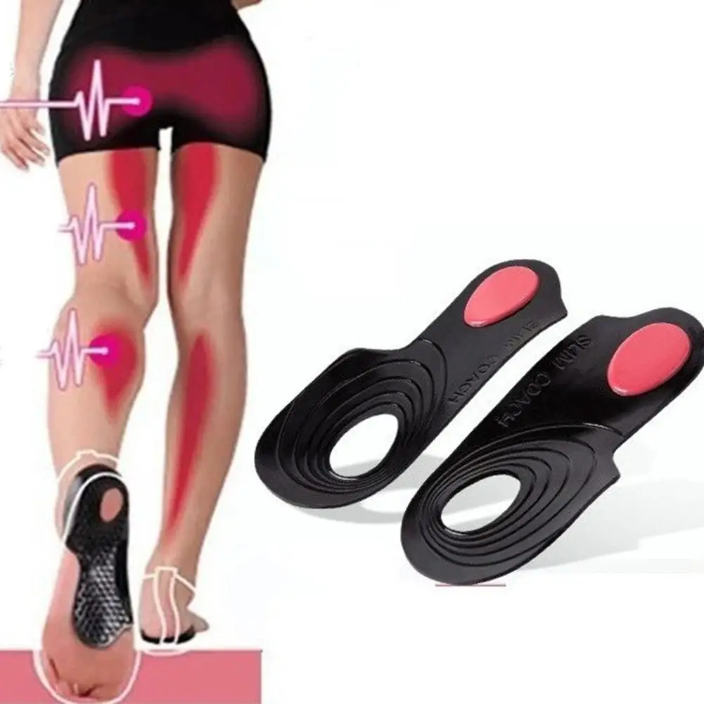 

Orthopedic Insoles Flat Foot Orthotics Silicone Insoles Arch Support Shoe Insole Plantar Fasciitis Relief Pain Inserts Pads