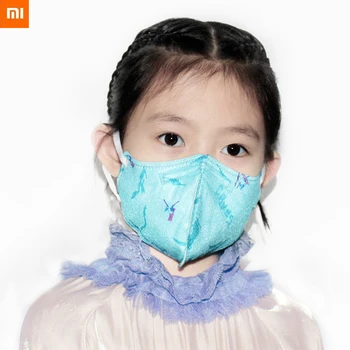 

In Stock Xiaomi Mijia Purely Child Mask Pear Folding Protective Mask 5 Pieces