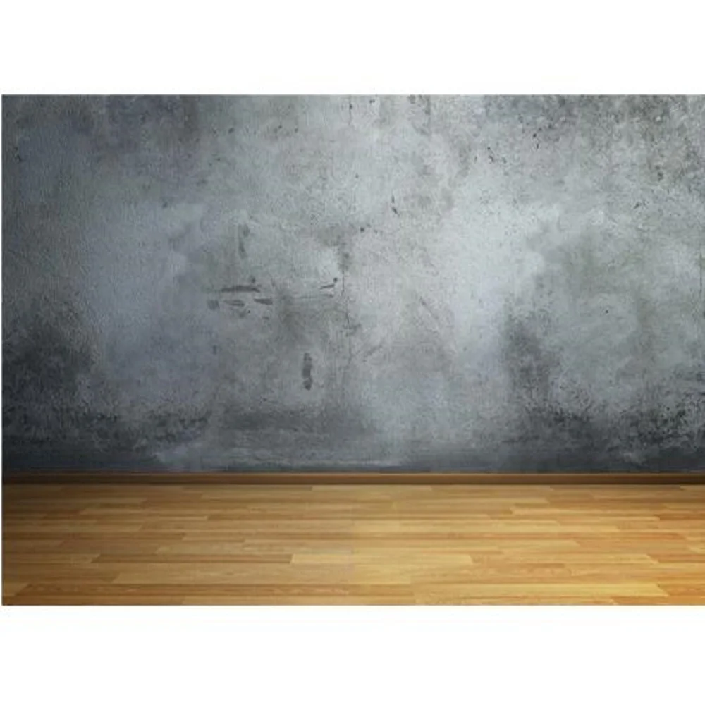 Gray Concrete Brick Wall Vinyl Photography Background Studio Backdrop Photo Prop 