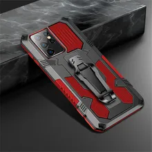  Shockproof Case For Samsung Galaxy S22 Ultra S20 FE S21 Plus Note 20 Ultra A12 A32 A52 A42 A72 M51 M31 A21S Armor Belt Clip Case 