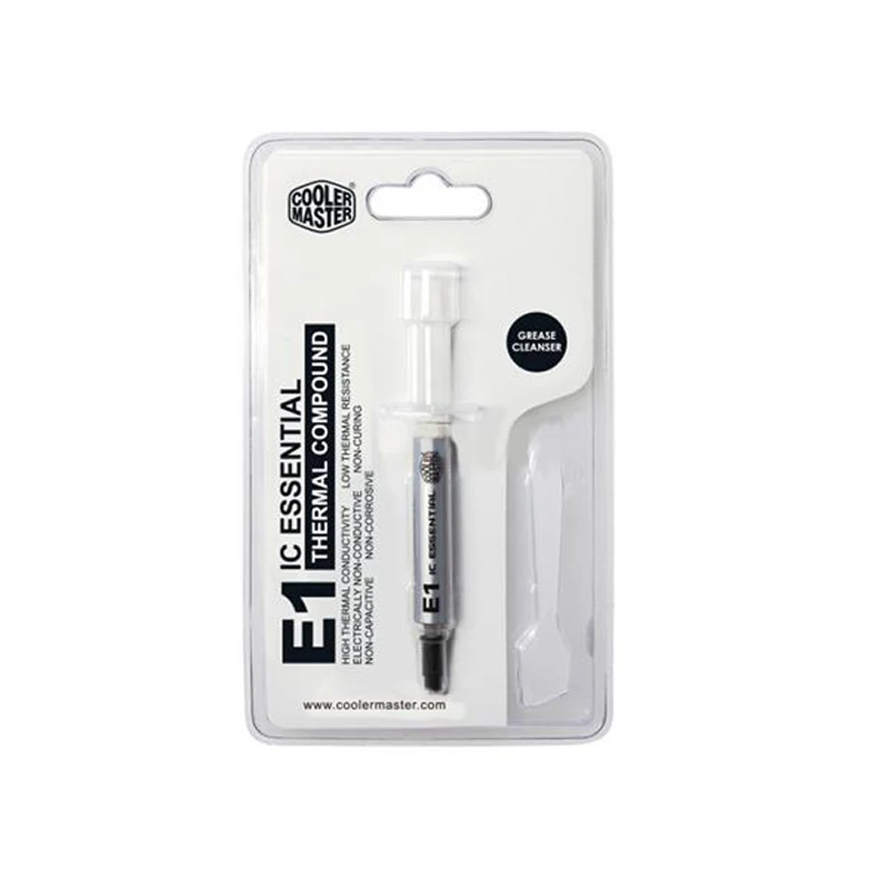 

Cooler Master E1 Notebook Radiator Grease CPU Graphics Card Electromagnetic Furnace Thermal Silica Gel Containing Silver Heat-co