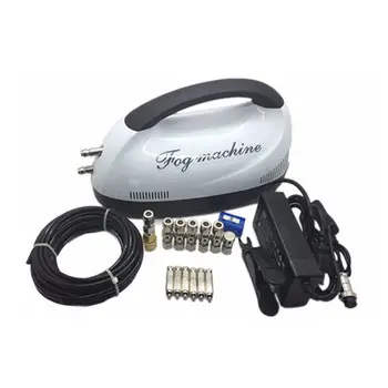 

High Quality Mini High Pressure Water Misting System 0.2LPM Fog Machine with 20m pipe