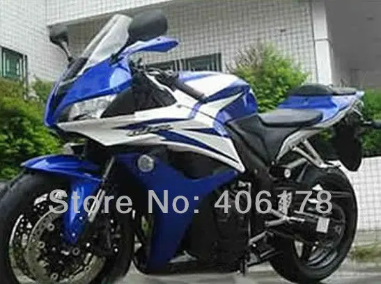 Для CBR600RR F5 2009-2012 синий, белый и черный мотоцикл обтекатель кузова рабочие Обтекатели(литье под давлением