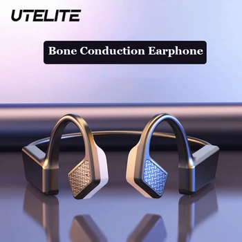 

UTELITE K08 Bluetooth 5.0 Wireless Earphones Bone Conduction Earphone Outdoor Sport Headset with Microphone Handsfree Headsets