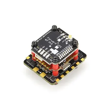 

20x20mm HGLRC Zeus F745-VTX STACK F722 F7 Flight Controller 45A Blheli_32 4 IN 1 Burhsless ESC MT VTX Mini 600mW For RC Drone