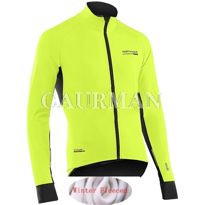 winter jersey Новинка, Northwave, Зимняя Теплая Флисовая одежда для велоспорта, NW Warning, Мужской трикотажный костюм, куртка для езды на велосипеде, MTB, одежда, комбинезон, комплект - Цвет: winter jersey