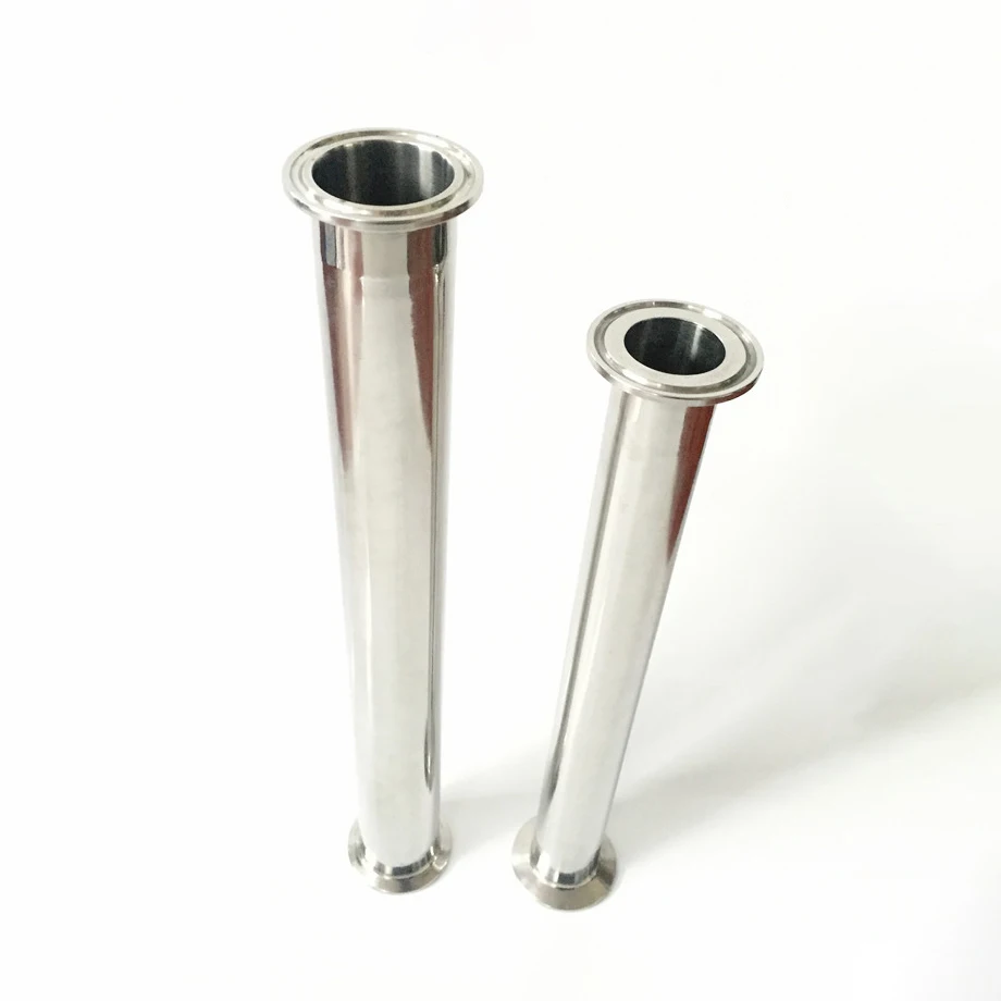 1 5 &quotTri Clamp x 38 мм труба OD санитарная шпула длина трубки 305 12&quot SUS 304 Нержавеющая для