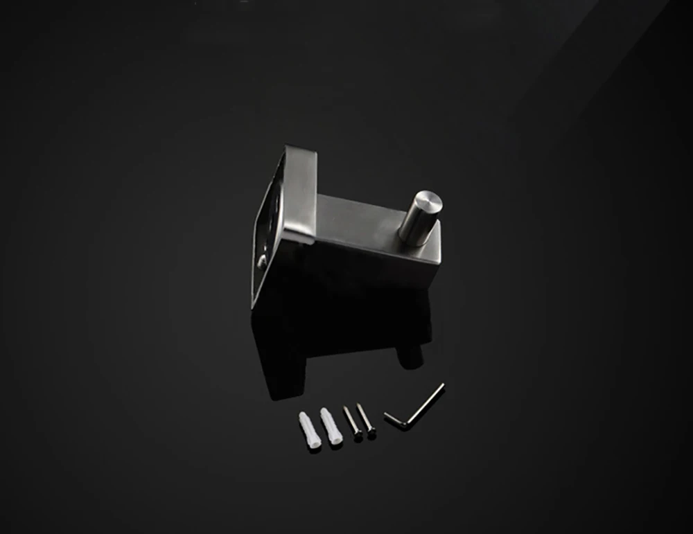 SUS 304, нержавеющая сталь, набор аксессуаров для ванной комнаты, хромированный полированный держатель для зубных щеток, держатель для бумаги, держатель для полотенец, аксессуары для ванной комнаты