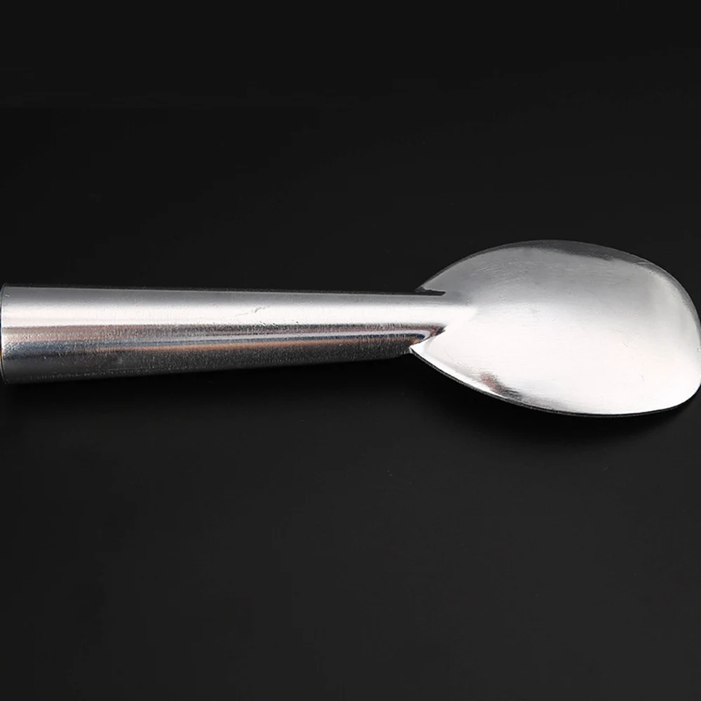 Ice Cream Spade Aluminum Ice Cream Scoop Flower Shape Popsicle Mold Dessert Ball Mould Bar Accessory 1pc