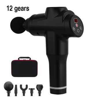 

Siml Massage Gun Deep Muscles Massage Relief the Pain Body Masseur Neck And Back Muscular Exercise Relaxation Electric Fascia