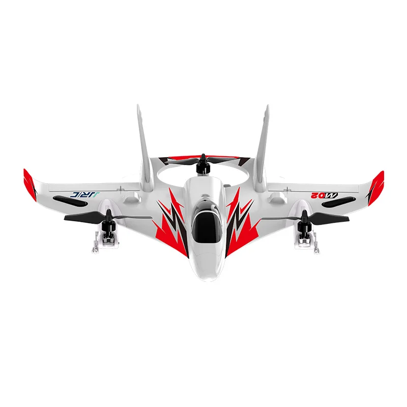 JJRC M02 450mm размах крыльев 2,4G 6CH приводимого в движение с помощью электропривода бесщеточный 6-осевой гироскоп пилотажный самолет модель игрушки RC Самолет RTF