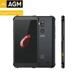 AGM X3 Snapdragon845 5,99 ''8G + 128G SDM845 4G Прочный смартфон Android 8,1 IP68 водонепроницаемый мобильный телефон двойной ящик динамик NFC