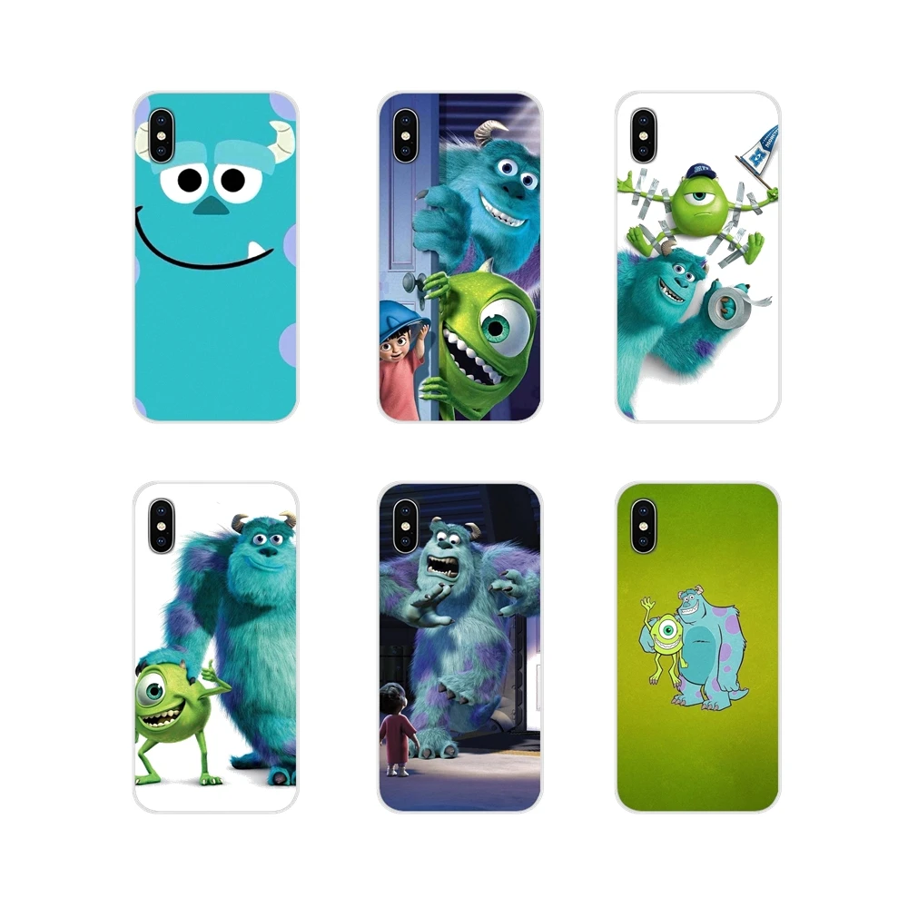 TPU Transparent Bag Case For Huawei Mate Honor 5X 6X 7 7A 7C 8 9 10 8C 8X 20 30 Lite Pro animal Monsters Sulley University Tiger | Мобильные