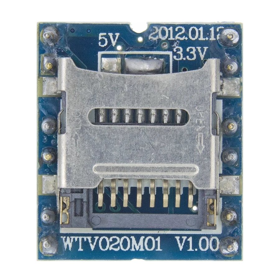 1 шт / лот T WTV020 SD WTV020SD 20SS Модуль для micro карты в музыкальный плеер 16P|sound module|sd card