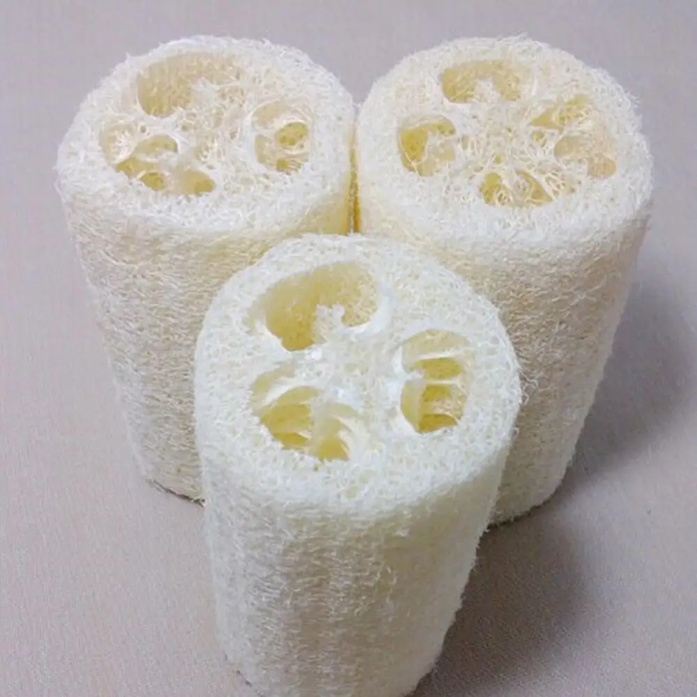 Natural Loofah Gourd Sponge Bath Rub Dishes Cleaning Body Shower Exfoliating Scrubber Tool Sponge Scrubber 1 Pc