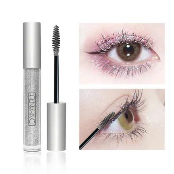 

Diamond Glitter Mascara Waterproof Long Lasting Not Blooming Natural Extension Curling Thick Quick Dry Glitter Eyelashes Mascara