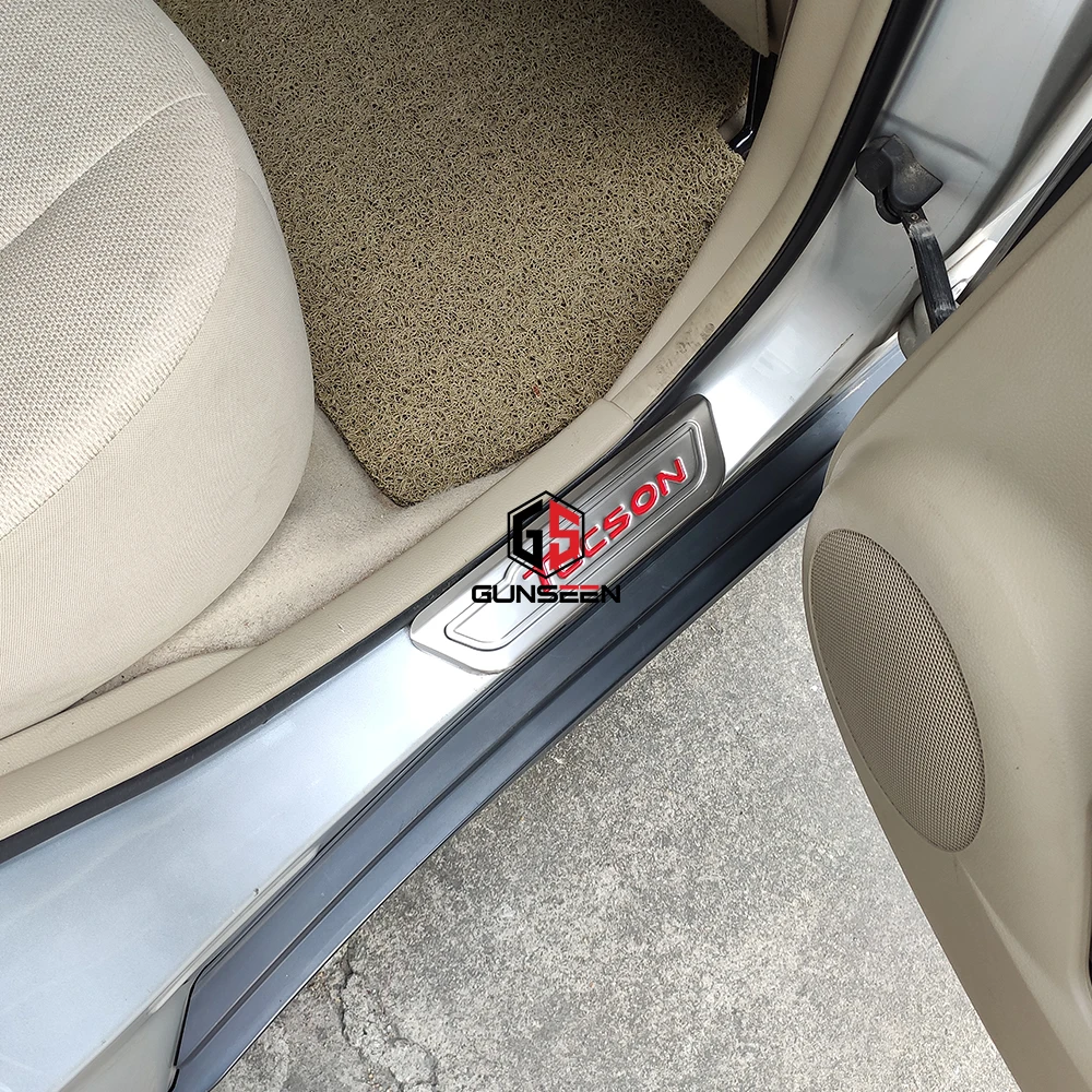 Автомобильные аксессуары Sticke для hyundai Tucson дверная педаль подоконника защита из нержавеющей стали защитная пластина отделка автомобиля-Стайлинг