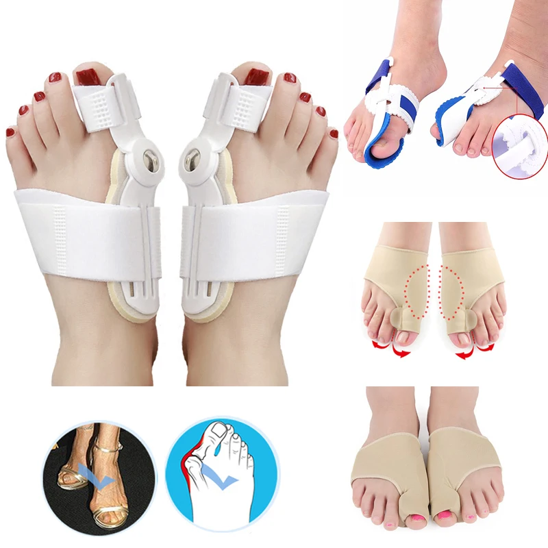 1Pair Five Toe Socks Orthotics Separators For Toes Bunion Corrector Orthopedic Hallux Valgus Posture Correction Ectropion