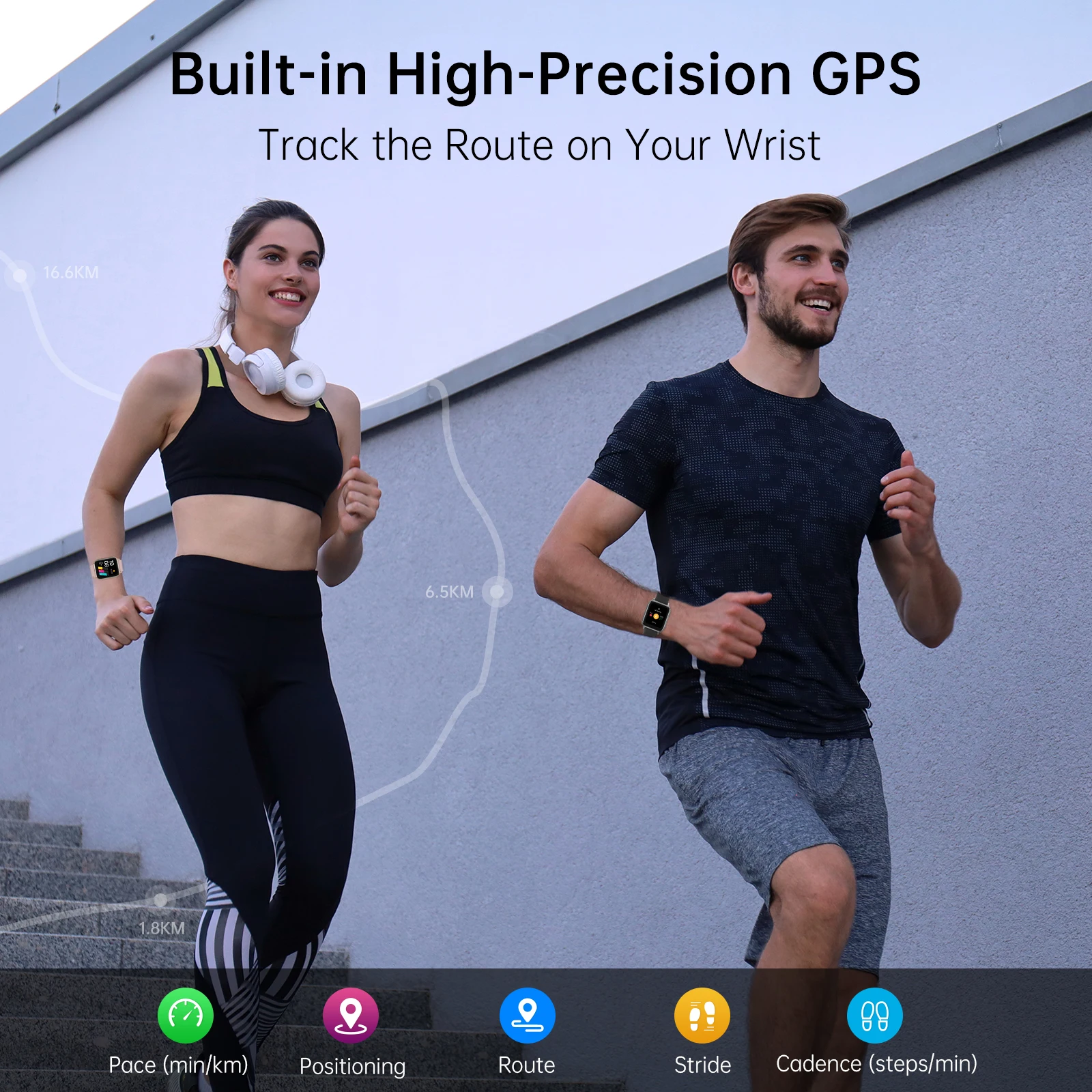 UMIDIGI Uwatch 5 Bluetooth Smart Watch GPS 5ATM Waterproof SmartWatch  Fitness Heart Rate Blood Oxygen Monitor for Android iOS|Smart Watches| -  AliExpress