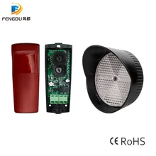 12M Automated Gate Safe reflective Infrared Detector Sensor Swing Sliding Garage Gate Door Safety Infrared Photocells