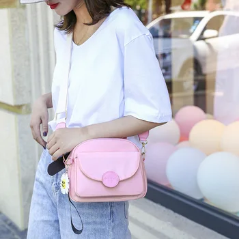 

Women's bag new 2020 messenger bag mini solid color cute spring and summer wild shoulder bag messenger bag handbag