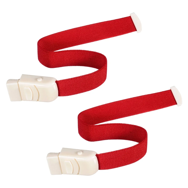 

2 Pcs Tourniquet Quick Slow Release First Aid Paramedic Buckle Color Random