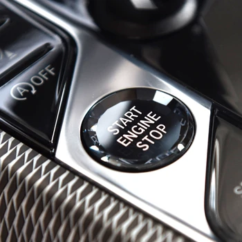 

Pour MGU trois X3 X5 série voiture cristal push start arrêt moteur bouton autocollant accessoires bouton contrôleur manuel