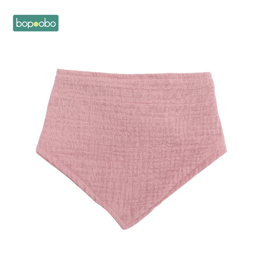 Pink Bib Bopoobo 1 шт. деревянный Прорезыватель для зубов с заячьими ушками; деревянные кольца детский нагрудник хлопок Полотенца для самостоятельного изготовления браслетов подвеска уход предметы для новорожденных - Цвет: Pink Bib