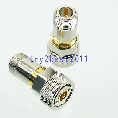 DHL/EMS 2 комплекта 1pce разъем адаптера APC7 APC-7 штифт к N jack pin RF коаксиальный Прямой-C1