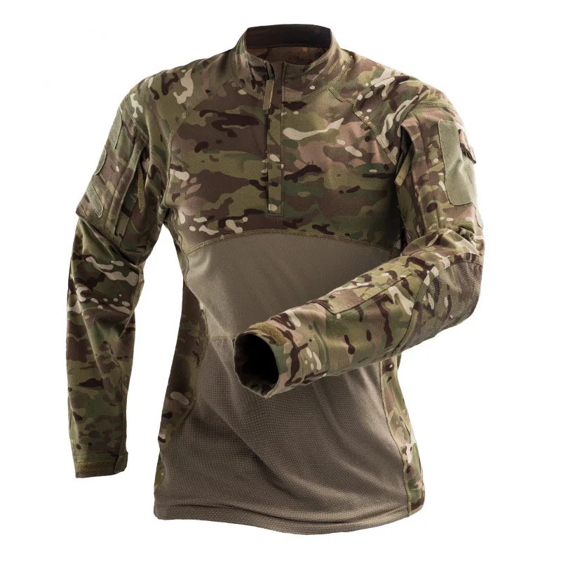 

New Style Frog Pure Cotton Wear-Resistant Long Sleeve Combat Uniform Special Forces Army Fans Frog Service Tactical Training Sui
