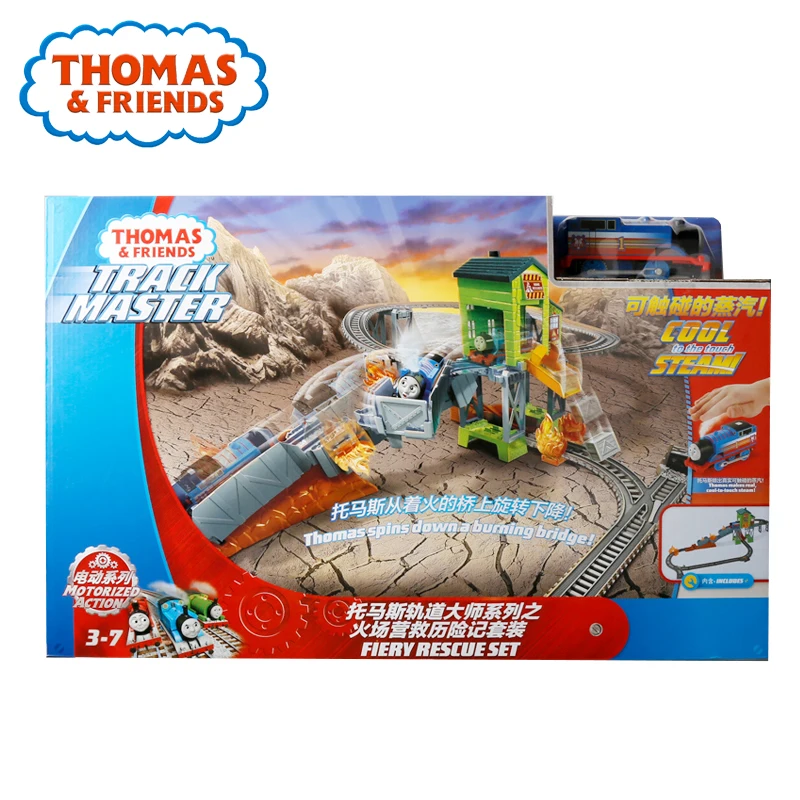 thomas and friends trackmaster fiery rescue set