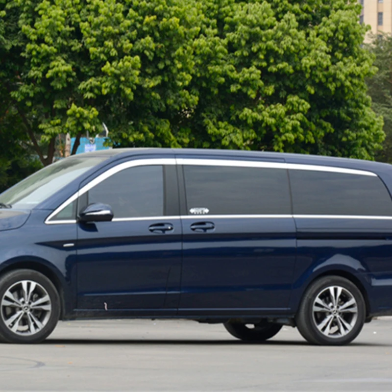 US $110.00 For Benz V Class V260 Vito Windows Visor 20162019 Year Plating Side Sun Rain Protection Body Kit Accessories 8pcs