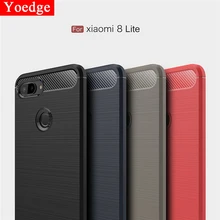Luxury Carbon Fiber TPU Cover For Xiaomi Mi A1 5X 