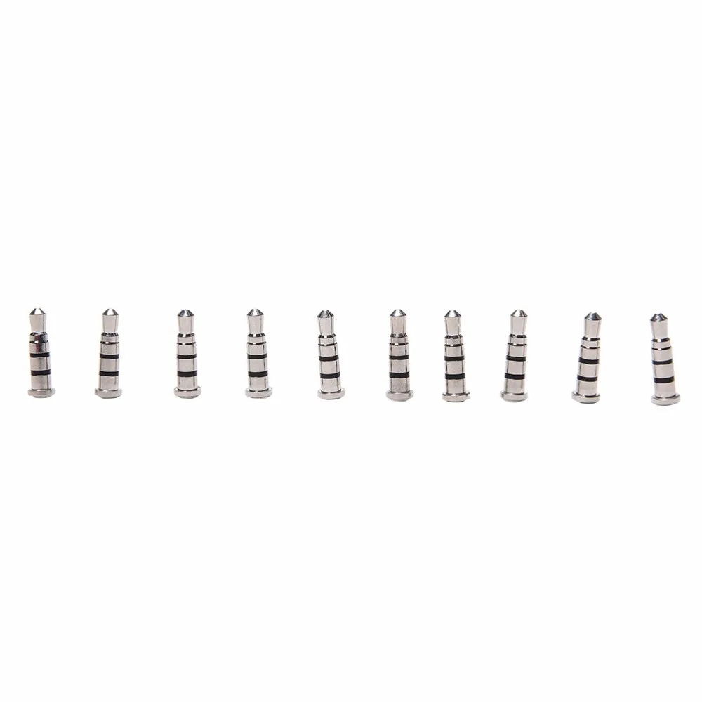 JETTING 3.5mm Smart Mikey Mi Key Quick Click Button Smart Key Dustproof Plug Earphone Jack For Xiaomi Mobile Phone 1PC SILVER