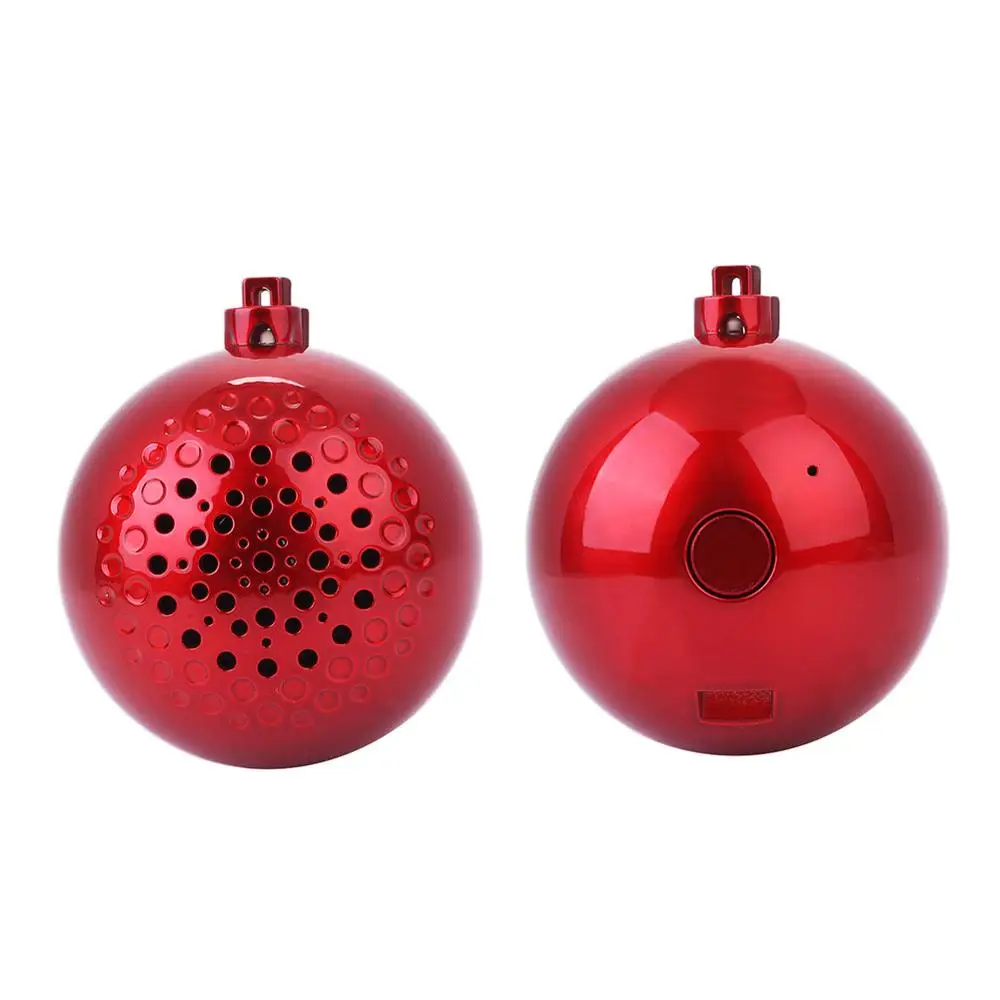 Рождественский подарок Bluetooth динамик мини портативный подарок Звук Шар Портативный беспроводной громкий динамик беспроводной украшения рождественской елки