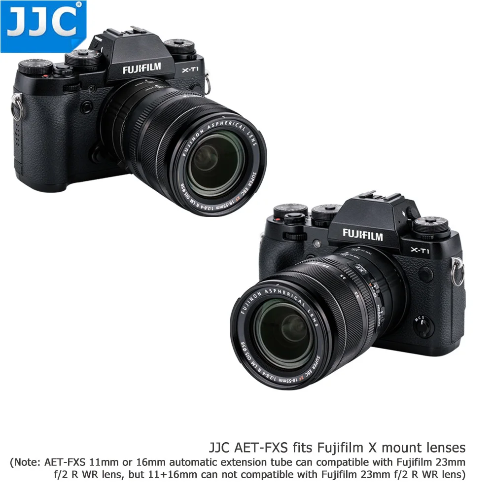 Jjc Auto Focus Macro Extension Tube Set For Fujifilm X Mount Camera Fuji X T2 X T3 X T1 X T X T10 X T100 X H1 X Pro2 X A5 X A3 X X A10 X X E2 X E2s X M1 Replaces Fuji Mcex 11 Jjc Auto Focus Macro Extension Tube Set For Fujifilm X Mount Camera Fuji X T2 X T3 X T1 X T X T10 X T100 X H1 X Pro2 X A5 X A3 X X A10 X X E2 X E2s X M1 Replaces Fuji Mcex 11