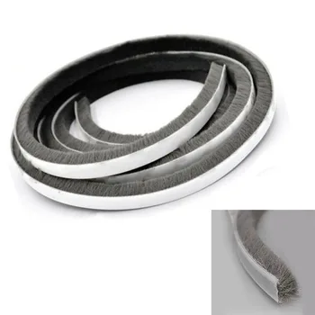 

15M Door Window Frame Wind-proof Brush Seal Weather Strip Wool Pile Draught Excluder Window Sound Insulation Strip Gasket