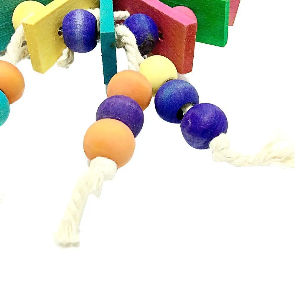 Large Parrot Toy Ferris Wheel Bite Grey Chew Toys Swing Hang Birds Playing New