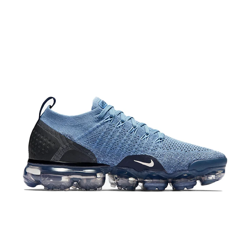 Оригинальные кроссовки NIKE AIR VAPORMAX FLYKNIT 2,0, женские модные черные кроссовки цвета радуги, противоударные прочные высококачественные 942843