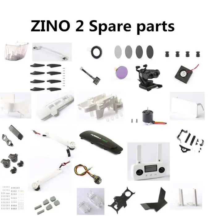 Hubsan ZINO2 ZINO 2 RC Дрон запасные части Мотор рычаг лезвие ESC оболочка ножной плоский