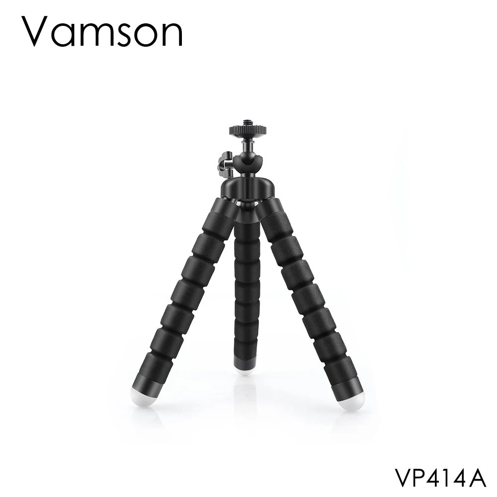 VP414A Vamson Мини Гибкий спонж Осьминог штатив для iPhone samsung Xiaomi huawei мобильный телефон смартфон для Gopro камера VP414C - Цвет: VP414A