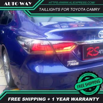 

Car Styling case for Toyota camry RS-TUPE taillights 2018 Design Toyota camry LED taillight TAIL Lights All LED Rear Lamp