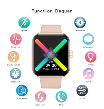

2020 Smart Watch Men Women Smartwatch for Android IOS Waterproof Bluetooth Heart Rate Fitness Tracker Smart Band Pedometer