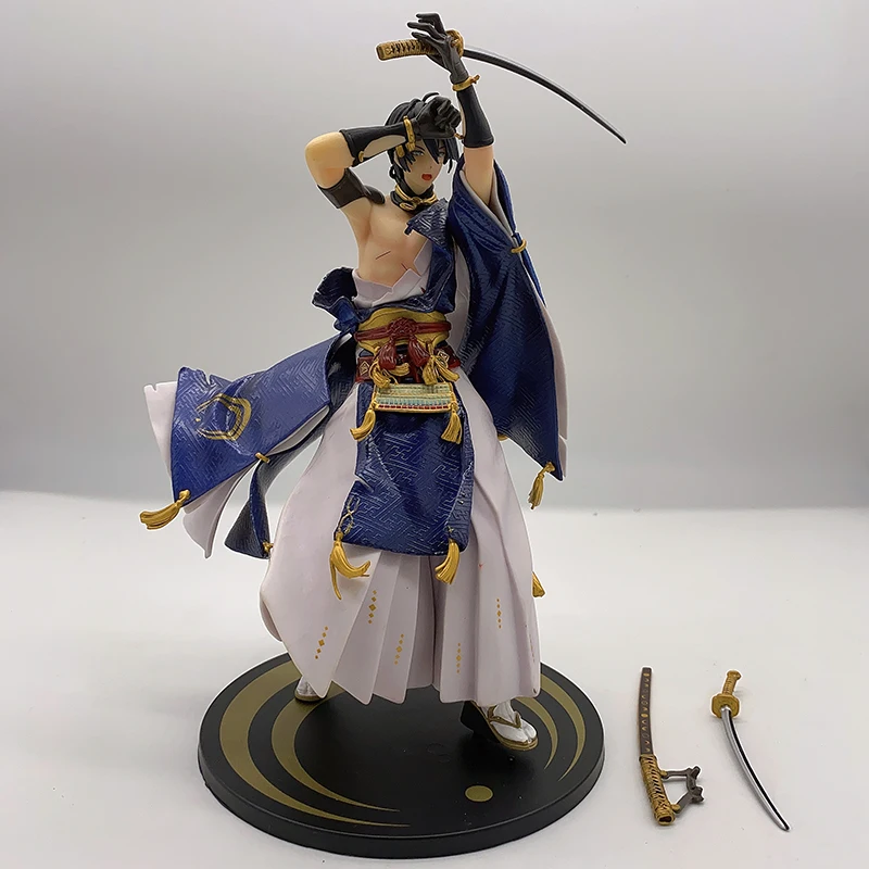 22 см японского аниме фигурка Touken Ranbu онлайн Mikazuki Munechika модель игрушка кукла