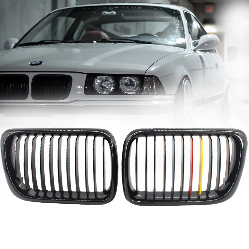 Грили для гонок BMW E36 3 серии M3 1996 1998 99 авто Стайлинг грили замена передняя