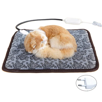 

Pet Heating Pad for Cats Dogs Waterproof Electric Mat Adjustable Warming Mat X6HD