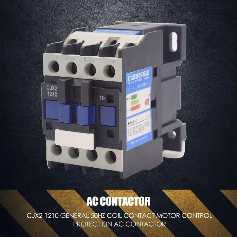 CJX2 50 Гц контактор частоты катушки нежный общий двигатель контроль защиты AC Контактор домашнего интерьера эфирные поставки